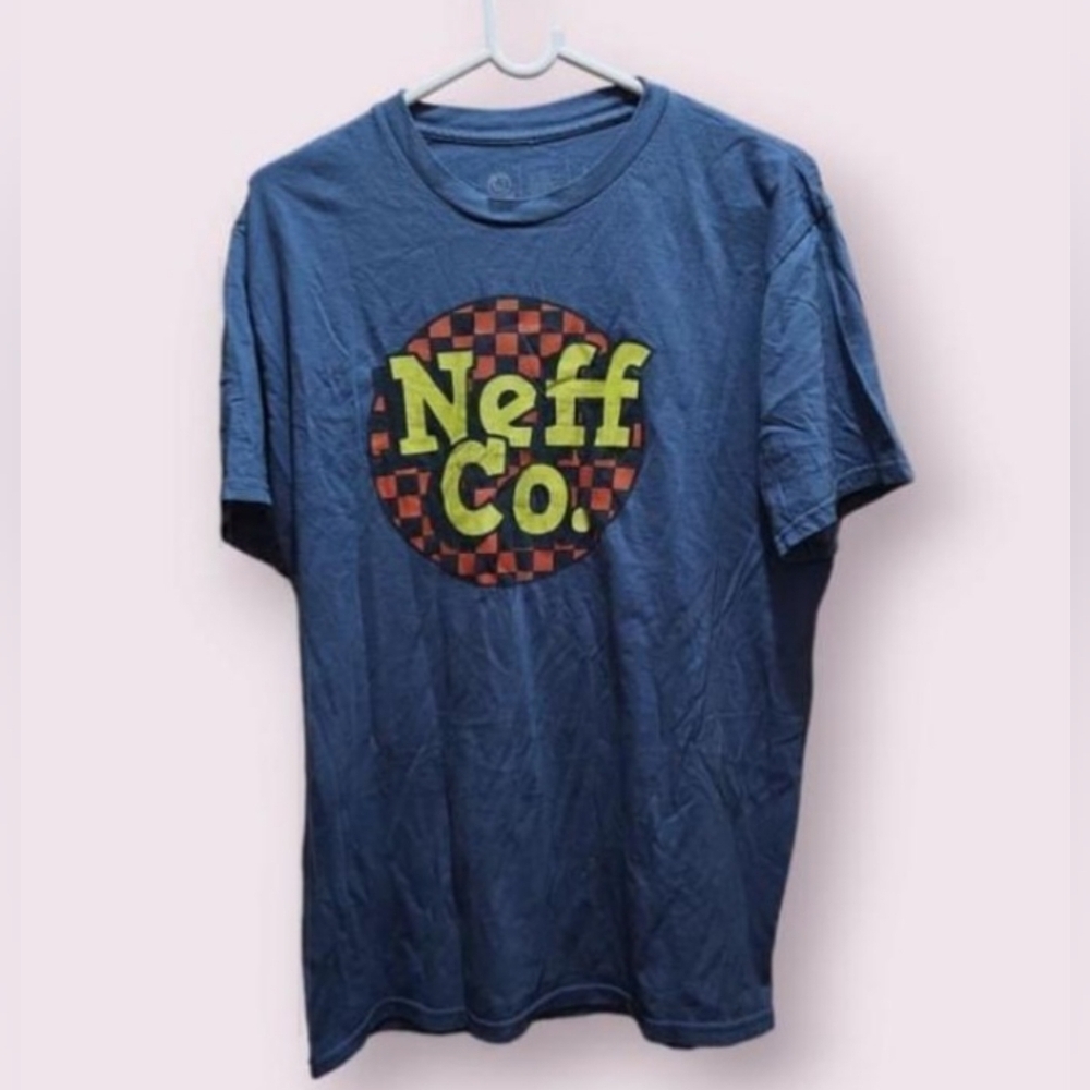 Men's Neff Blue T-Shirt Size L